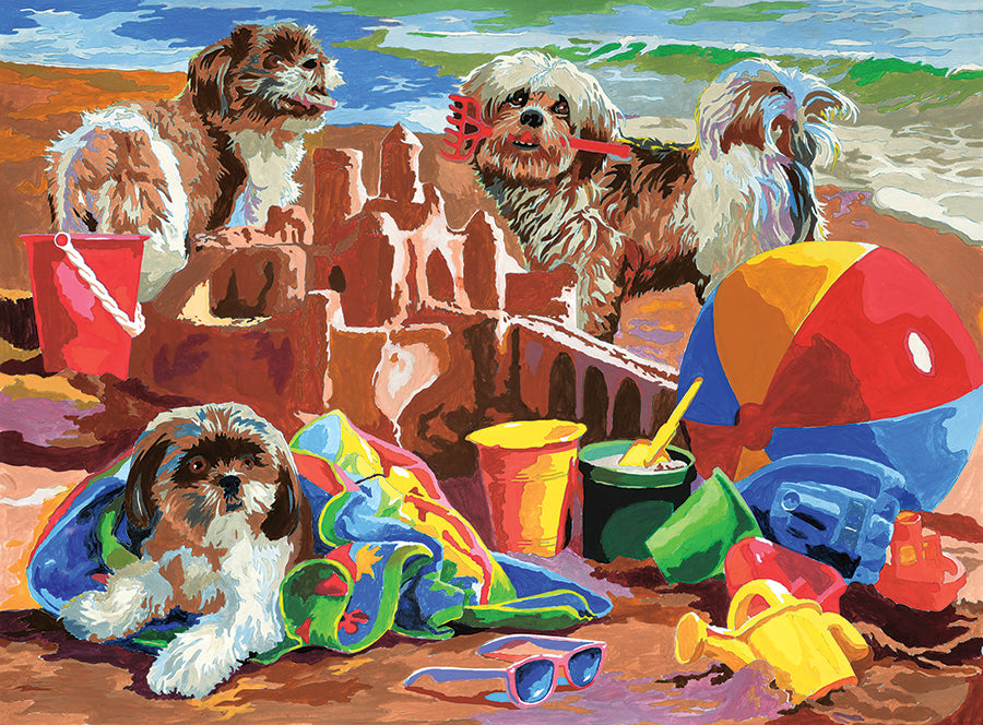 Large PBN Beach Puppies