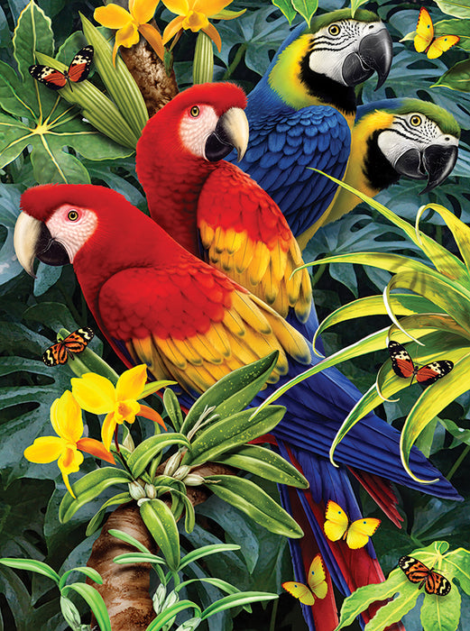 PBN Majestic Macaws (multiples of 3*)